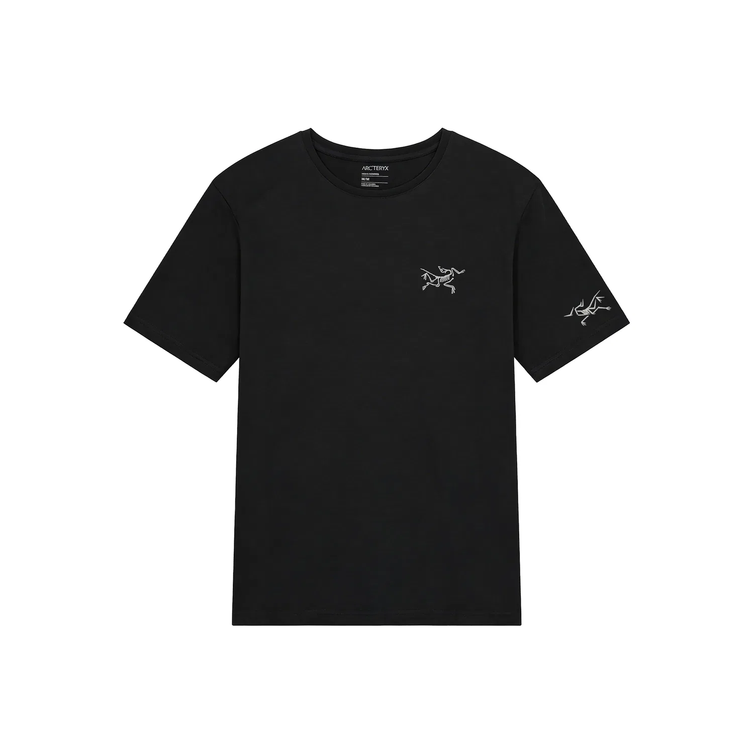 Футболка хлопковая KRAGG бренда Arcteryx черный