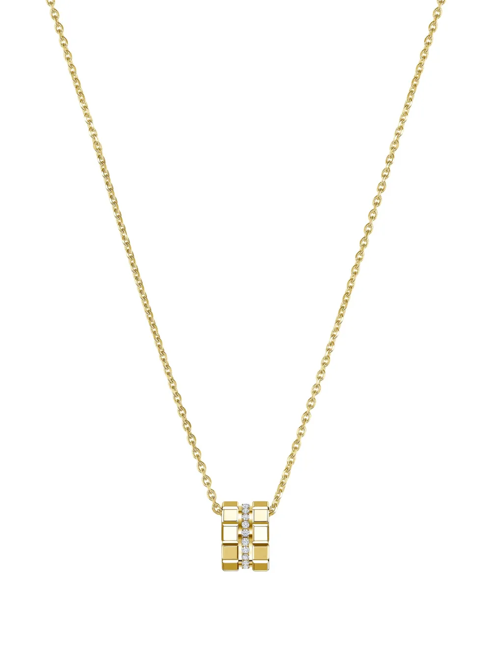 

Колье Ice Cube из желтого золота с бриллиантами Chopard