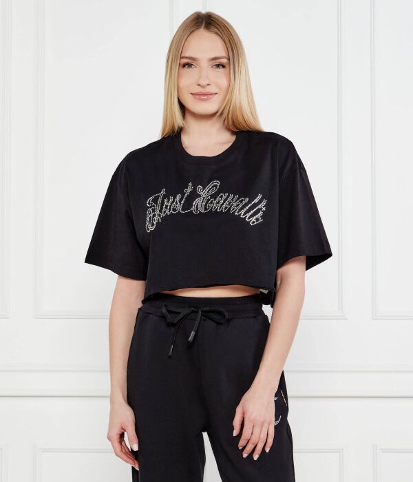 

Футболки Cropped fit Just Cavalli, черный