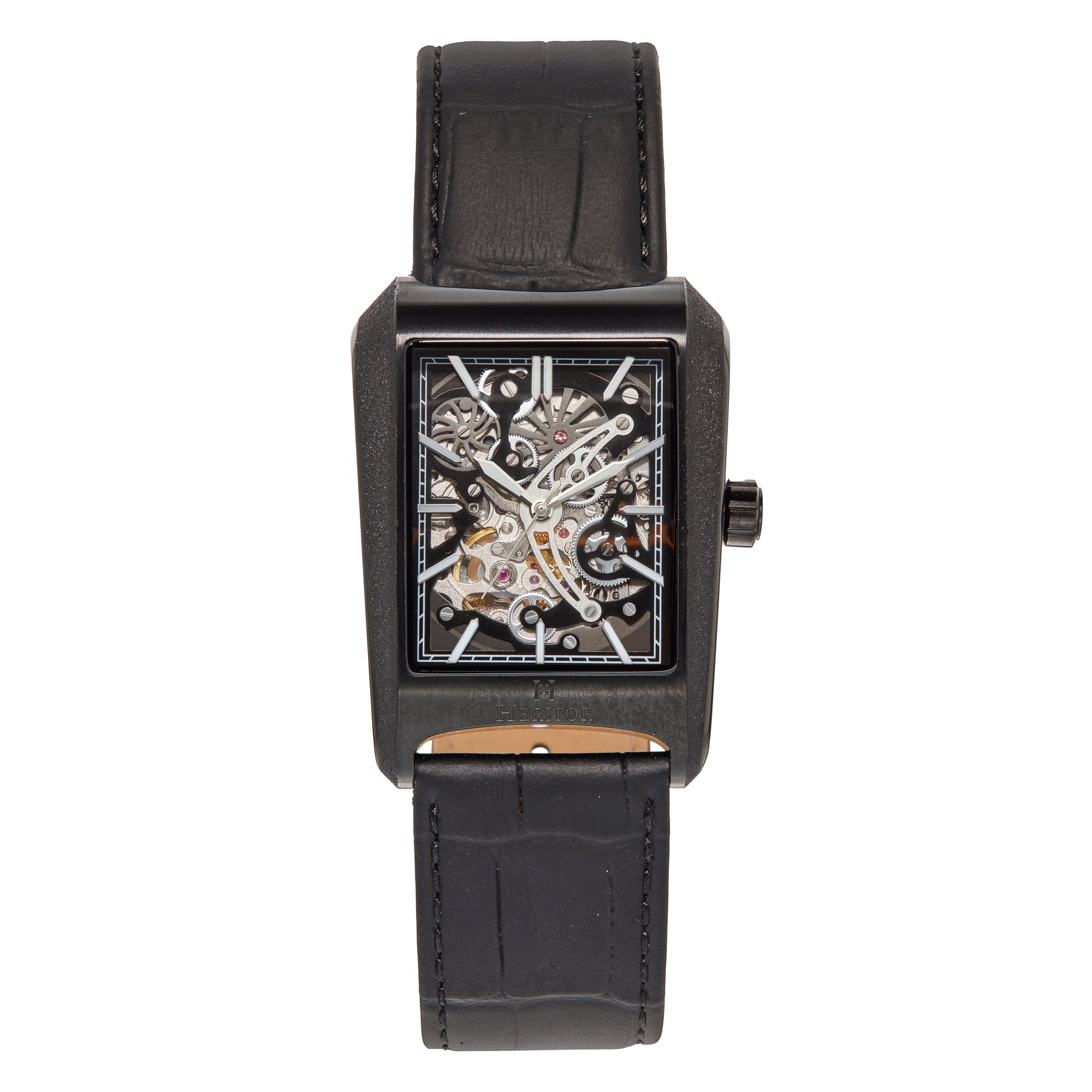 

Часы-скелетоны Wyatt Heritor Automatic, черный