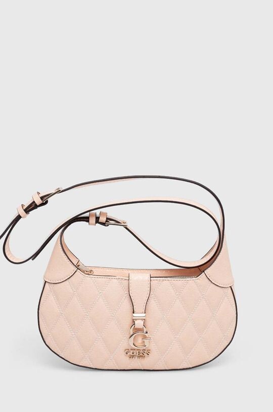 

Сумка Guess кросс-боди стеганая, розовый
