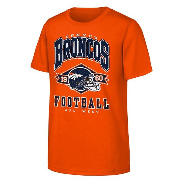 

Футболка Youth orange Denver Broncos Kick Off Outerstuff
