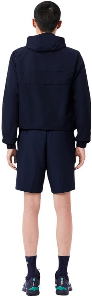 Мужские спортивные теннисные шорты Lacoste с подкладкой, Navy Blue — фото 3