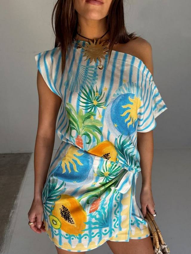 

Мини-юбка Rio Wrap Never Fully Dressed, Multi