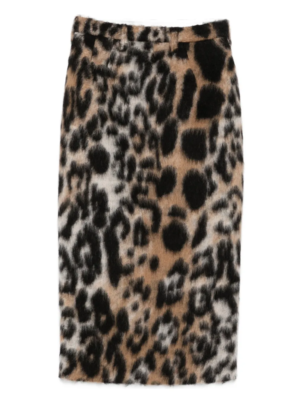 

Юбка-карандаш с леопардовым принтом Nº21, черный