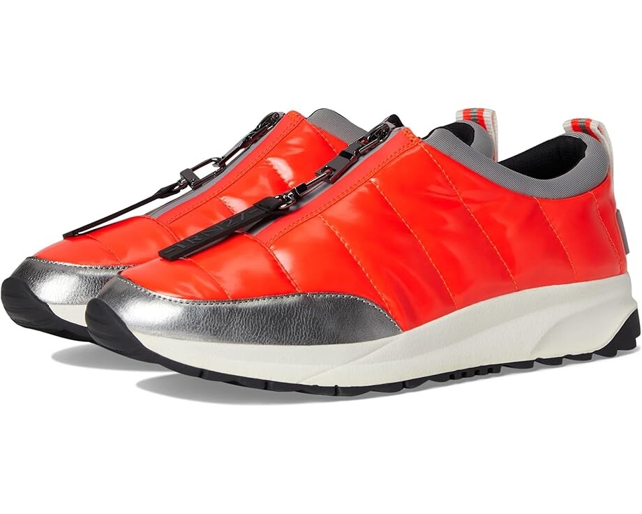 

Кроссовки Naturalizer Think Royln x Naturalizer: Low-Breakaway Sneaker - Water Repellent, цвет Poppy Red Patent Faux Leather