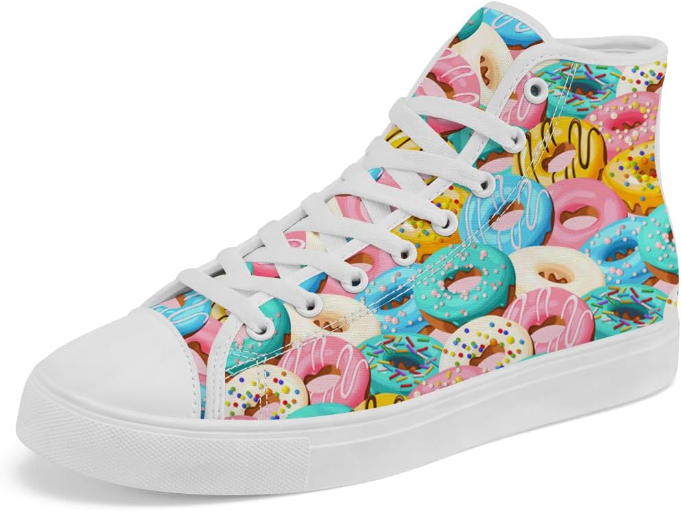 

Кеды Chebing Donuts High Top Canvas для мужчин и женщин, синий