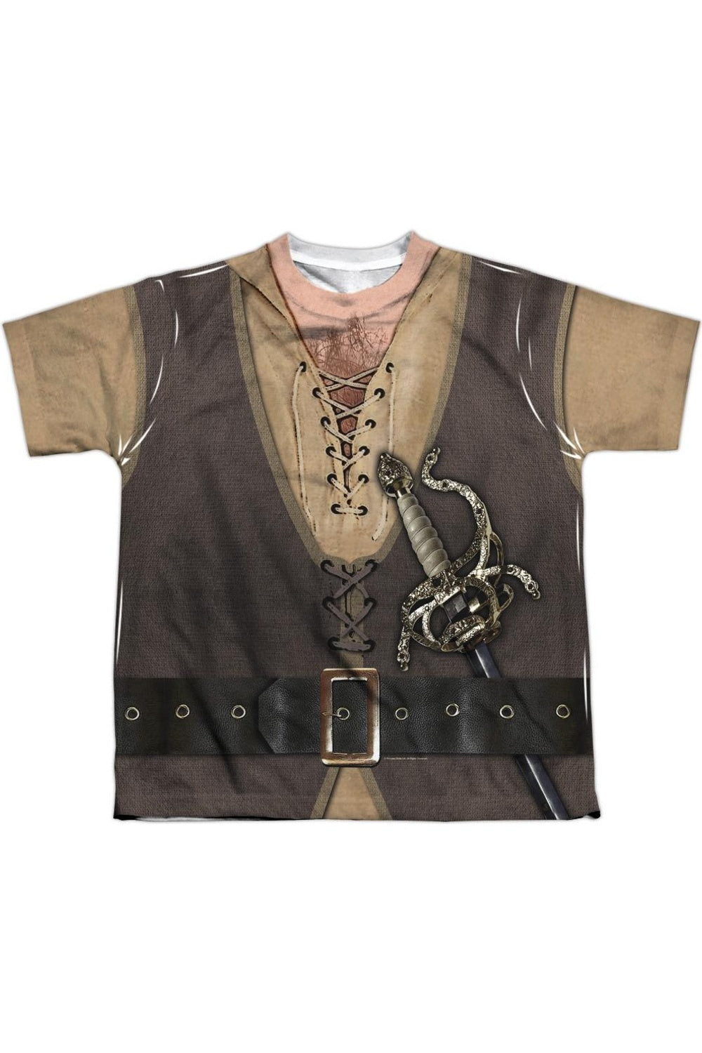 

Костюм Монтойи из "Принцессы-невесты" - детская футболка с коротким рукавом из полиэстера Gildan, белый