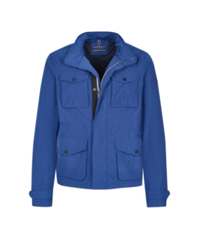 

Мужская куртка синего цвета, вневременной дизайн. Tommy Hilfiger, синий