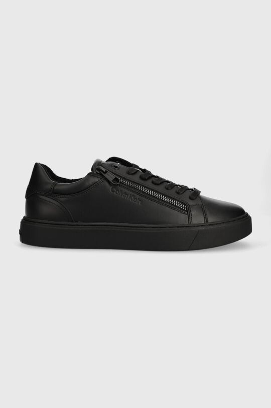 

Кроссовки LOW TOP LACE UP W/ZIP RUBB Calvin Klein, черный