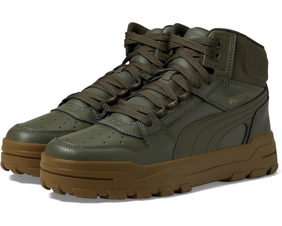 

Кроссовки PUMA Rebound Abrupt, цвет Dark Olive/Wild Willow/Bronze