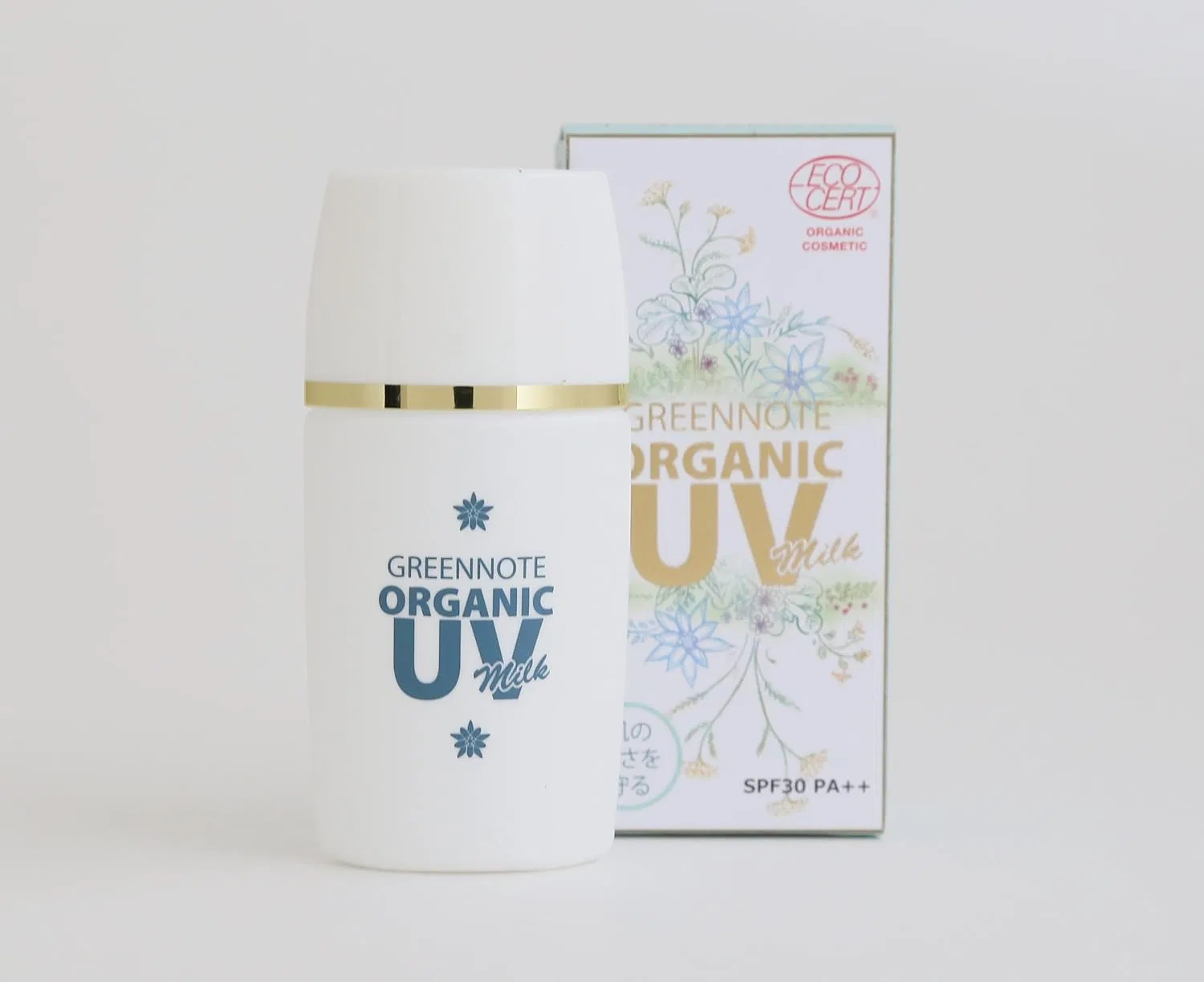 Солнцезащитное молочко Organic UV Milk Green Note 30 мл nude