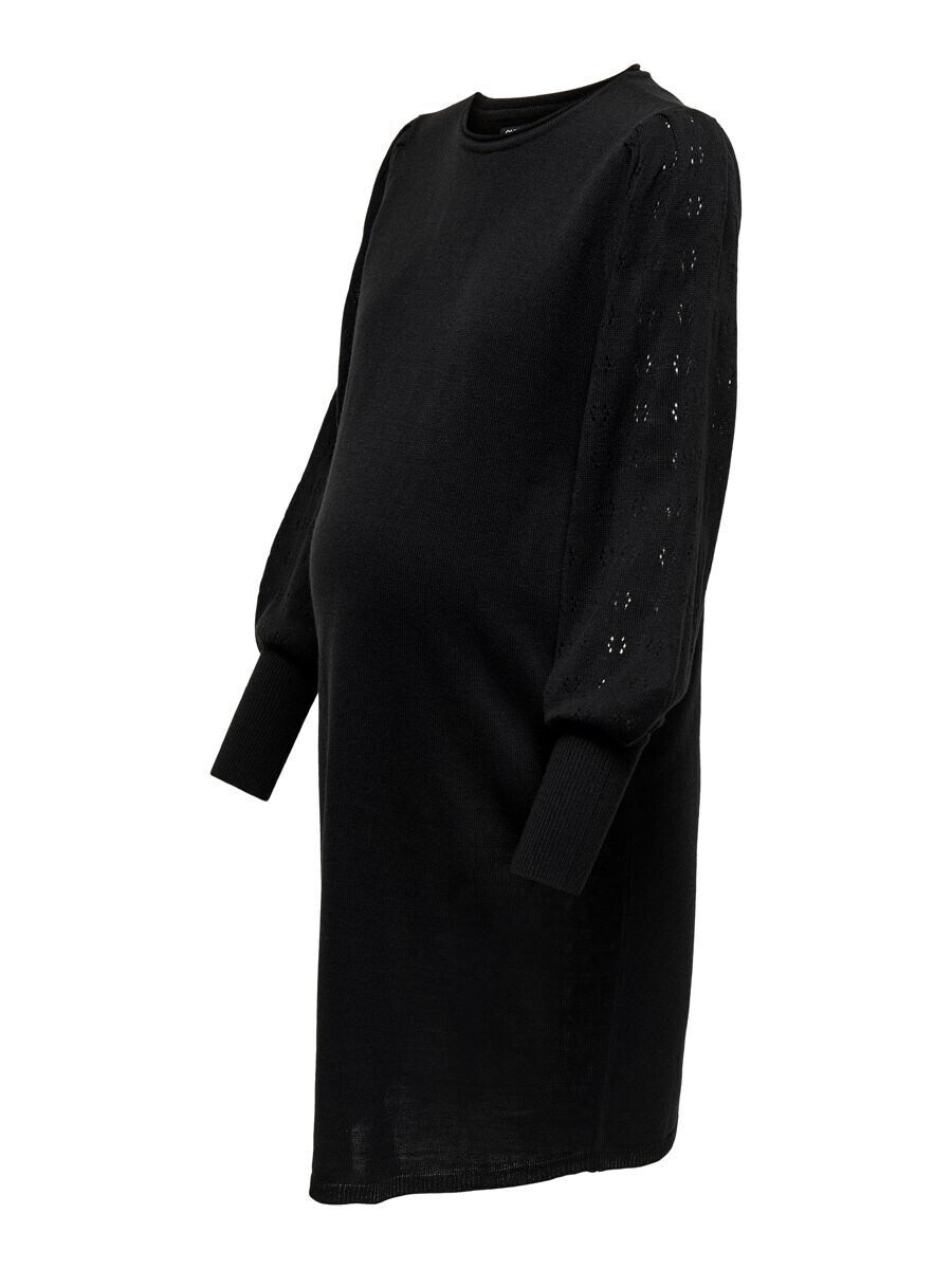 

Вязаное платье Only Maternity Knitted dress, черный