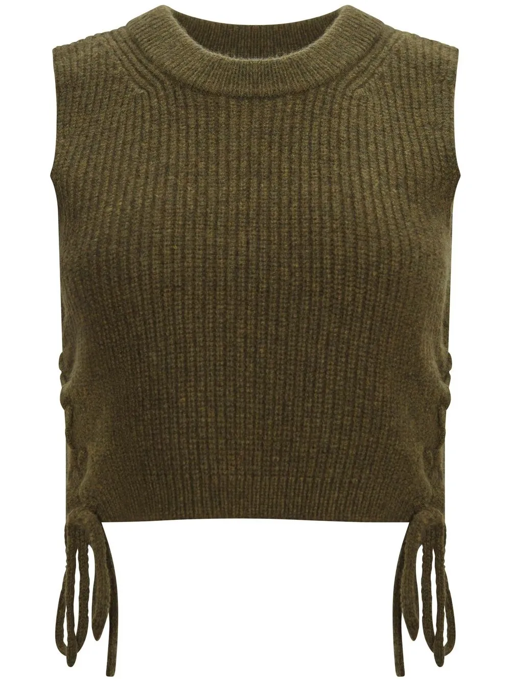 

Укороченный топ Amani Altuzarra, зеленый