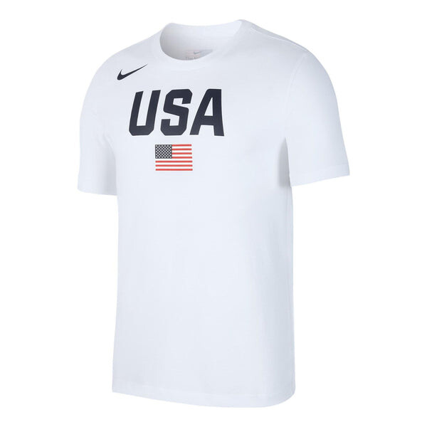 

Футболка Nike Team USA T-Shirt 'White', белый, Белый;серый, Футболка Nike Team USA T-Shirt 'White', белый