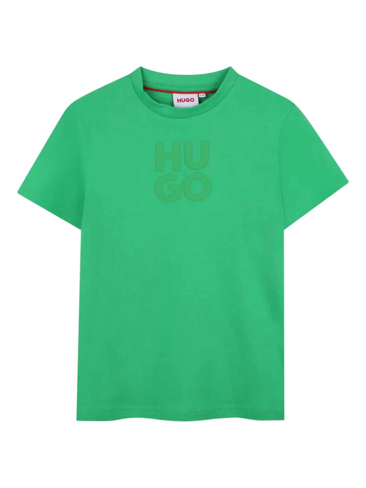 

Футболка с логотипом HUGO KIDS, зеленый