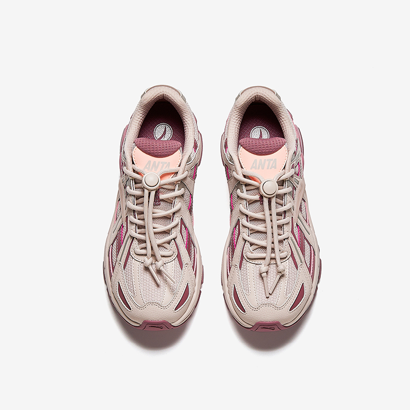 Antakids Легкие повседневные кроссовки Millennium low-top с амортизацией для подростков Ash Rose Pink — фото 4