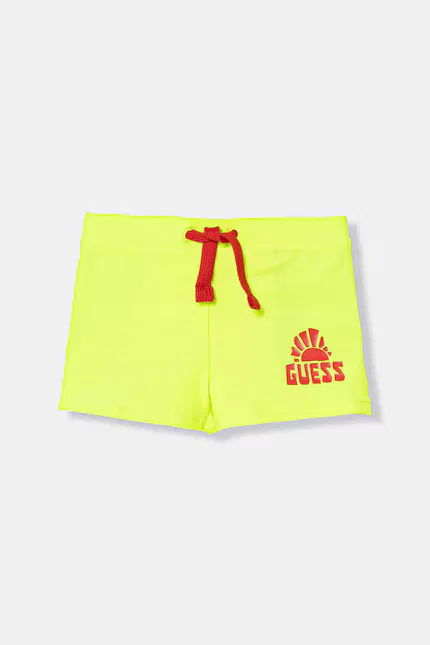 Плавки детские с принтом Guess, зеленый