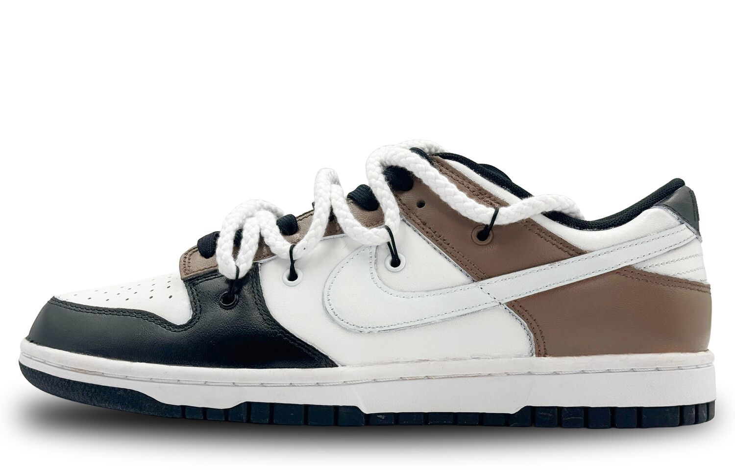 

Кроссовки Nike Dunk Skateboarding Shoes Unisex Low-top Brown, черный
