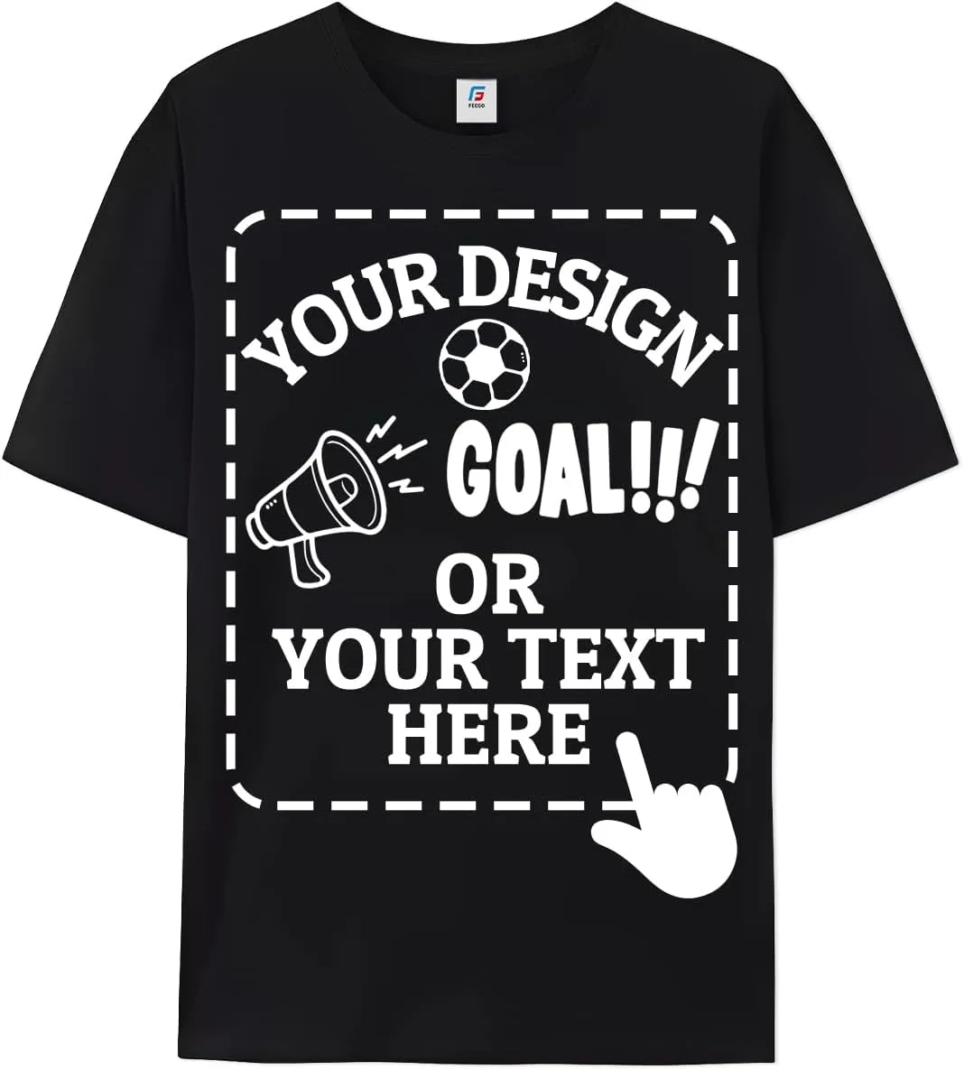 

Футболка FEEGO Custom Shirts с индивидуальным дизайном