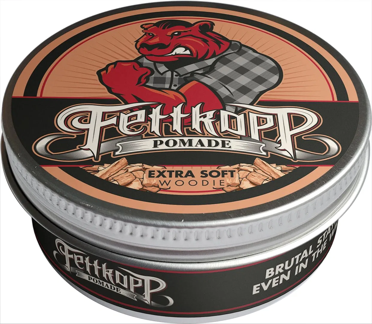Помада для волос «WOODIE» с ароматом сандала от Fettkopp Pomaden Fettkopp