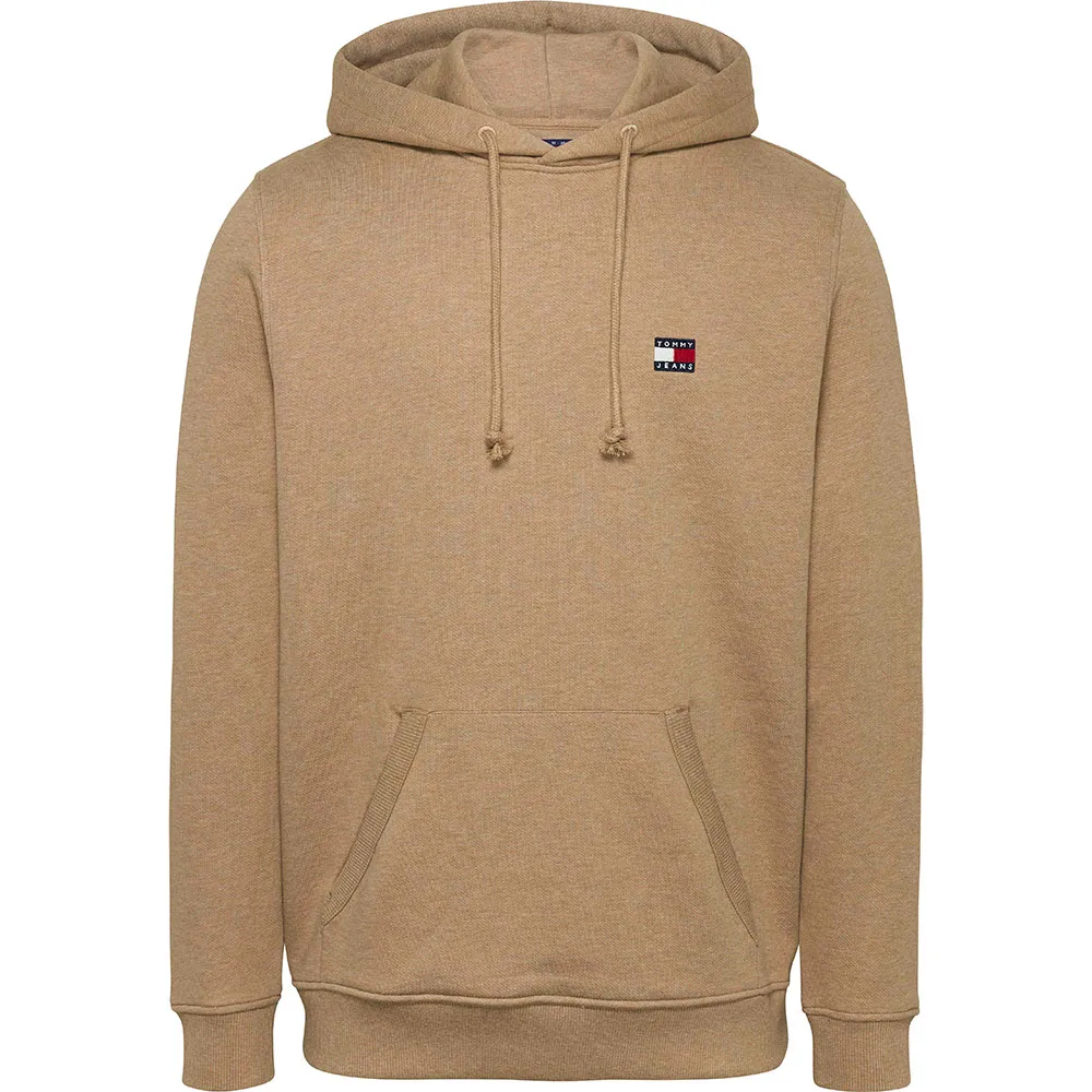 

Худи Tommy Jeans Badge Regular Fit, бежевый
