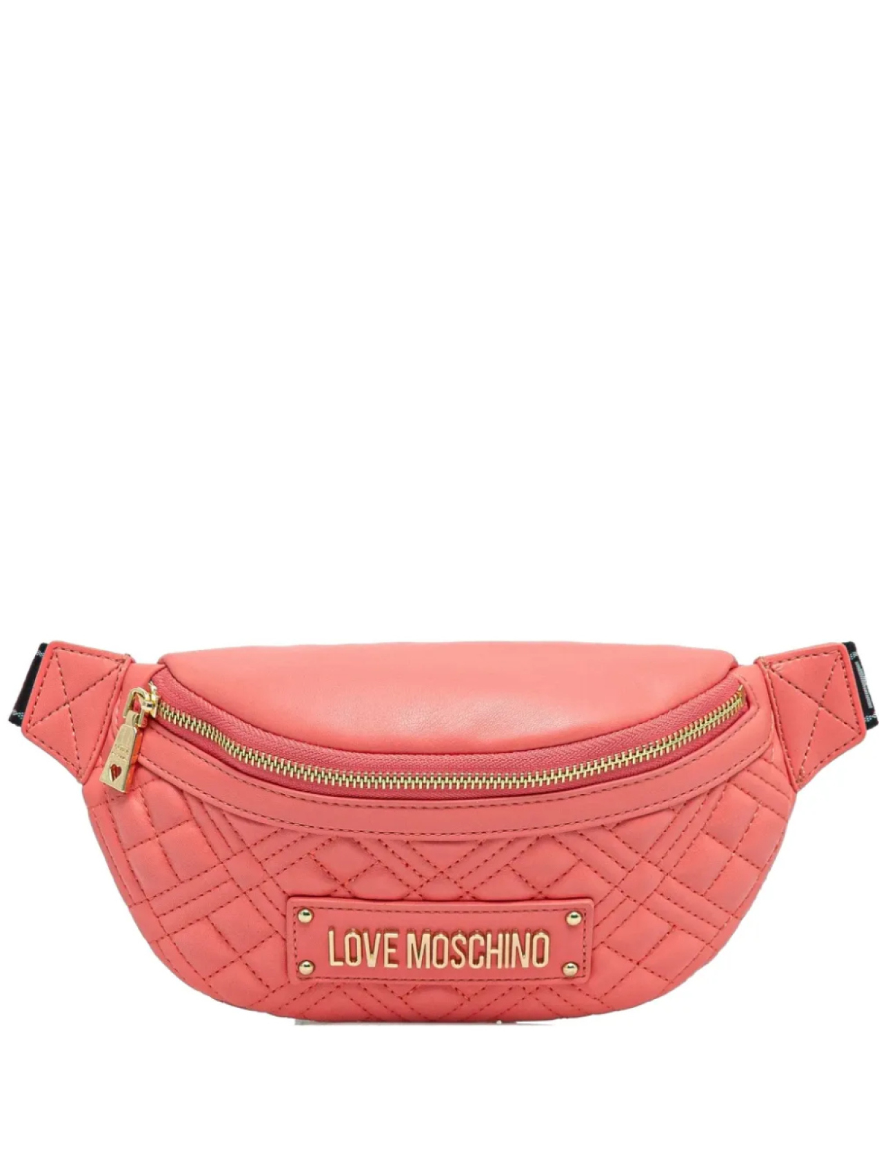 

Стеганая поясная сумка Love Moschino, оранжевый