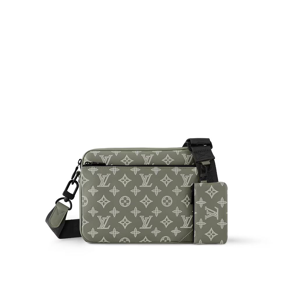 

Трио Мессенджер Louis Vuitton, зеленый