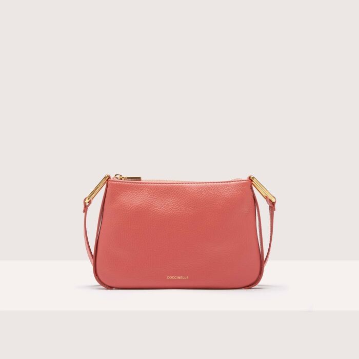 

Мини-сумка из зерненой кожи Coccinelle MAGIE SMALL, красный