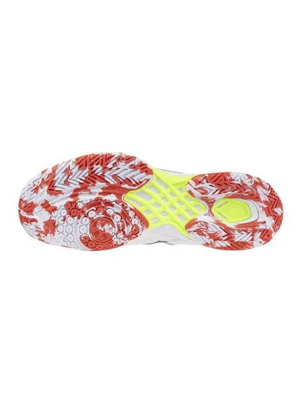 Кроссовки для бадминтона «Wave Claw 3» от Mizuno, White X Black X Red — фото 3