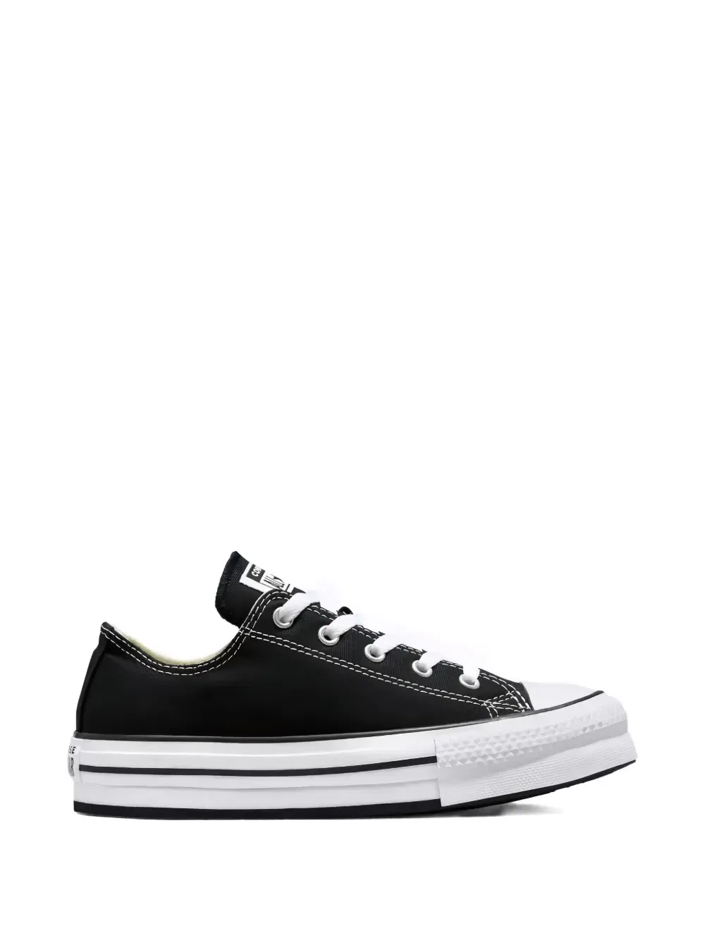Кроссовки Chuck Taylor All Star Eva Lift Ox на шнуровке Converse Kids, черный — фото 2