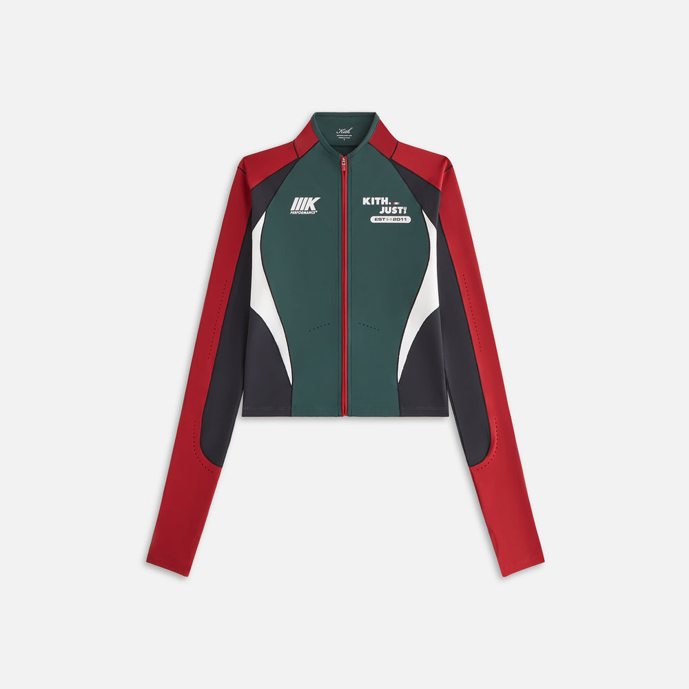 

Куртка Kith Women Blaise Panelled Full Zip, черный