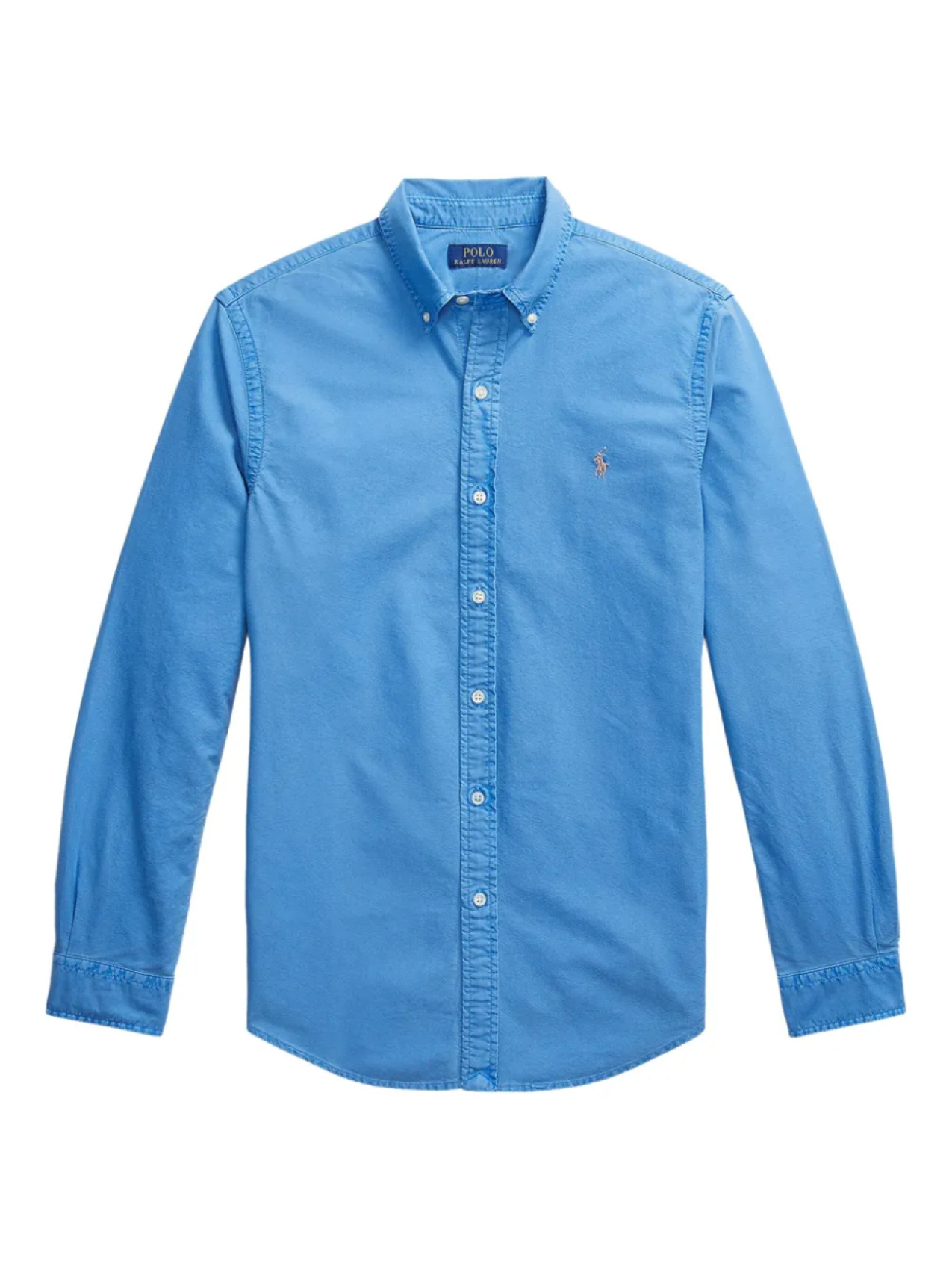 

Рубашка из хлопка Polo Ralph Lauren, синий