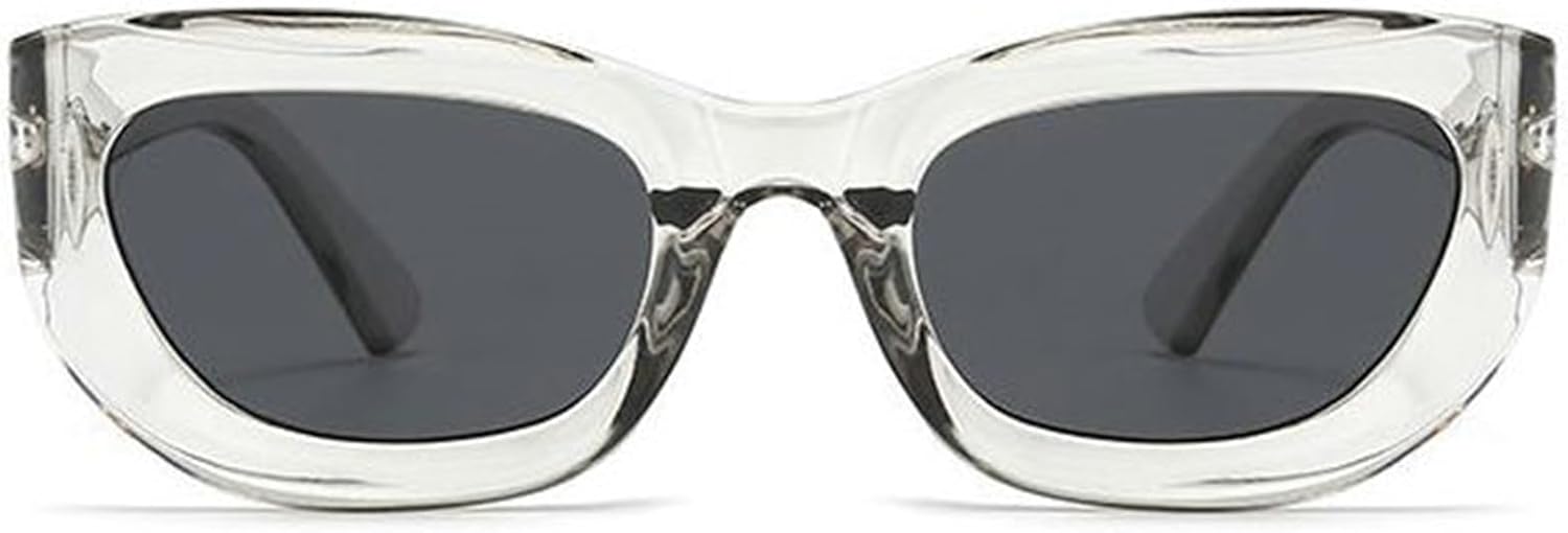 

Солнцезащитные очки Helena Retro Y2K квадратной формы для женщин, модные, с широкими дужками, защита от УФ-излучения UV400, мужские, черные, синие, трендовые, с градиентным переходом цвета, C6