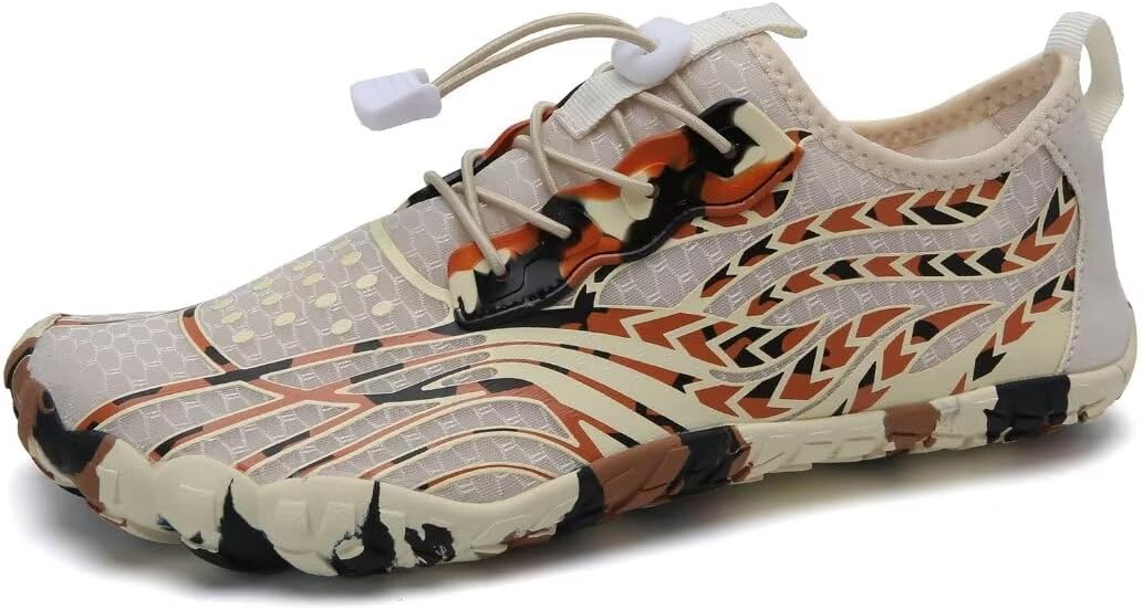 

Мужские водные тапочки, босоножки с быстрой сушкой, акваноски для активного отдыха, спорта, каякинга, лодочных прогулок, походов, серфинга и прогулок Watelves, коричневый