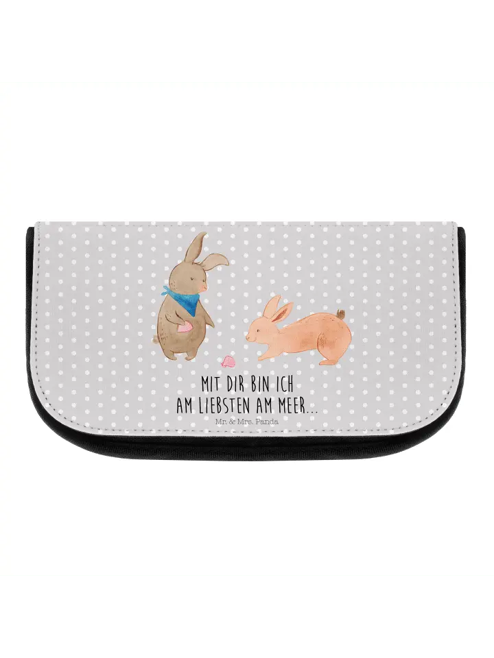 

Косметичка Mr. & Mrs. Panda, серый пастельный