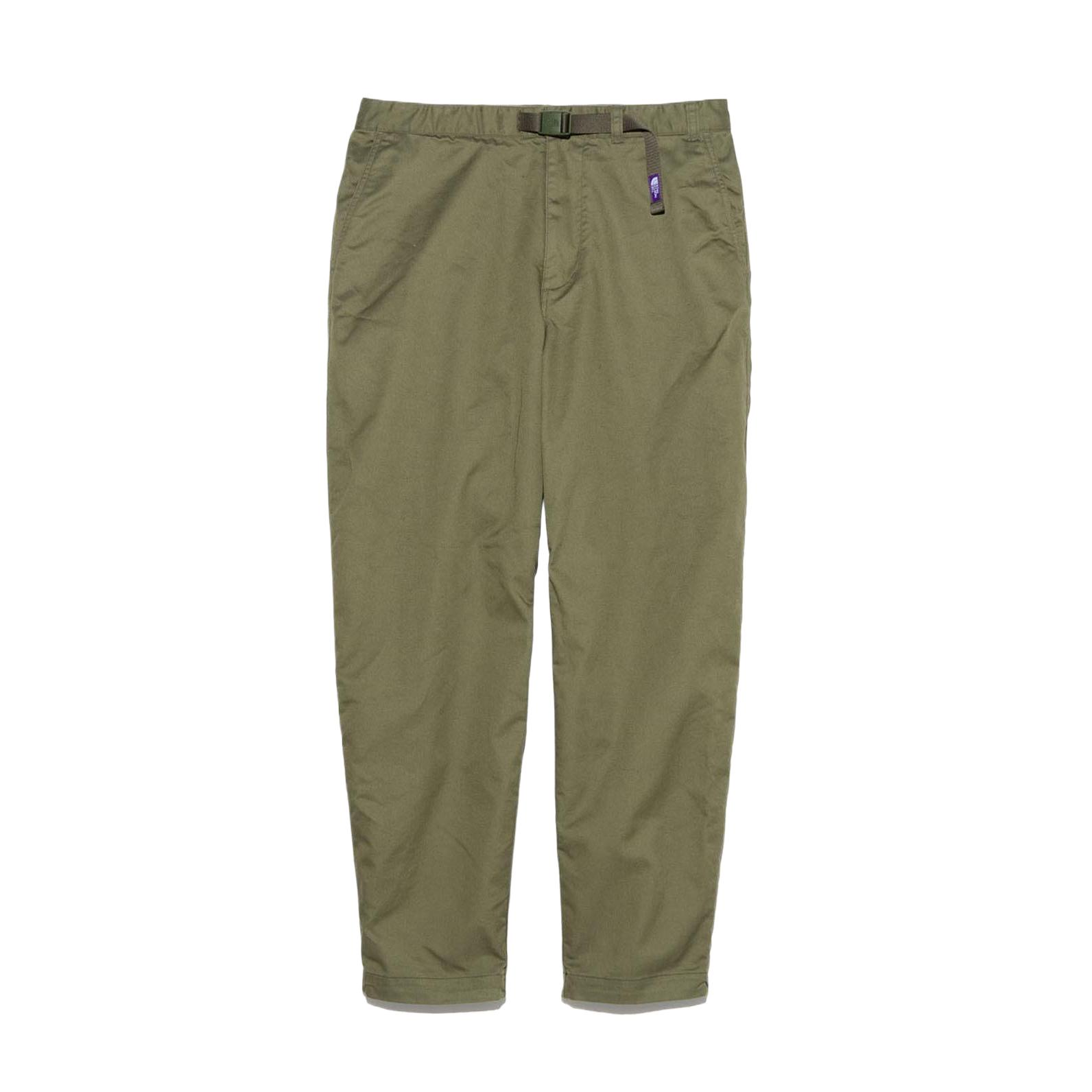 

Повседневные брюки унисекс цвета хаки зелёный THE NORTH FACE PURPLE LABEL