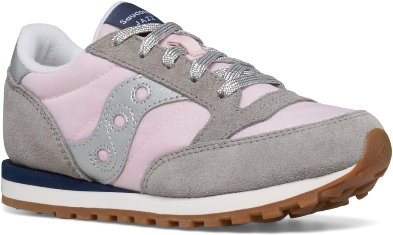 

Детские кроссовки Saucony с альтернативной застежкой, розовый/серый