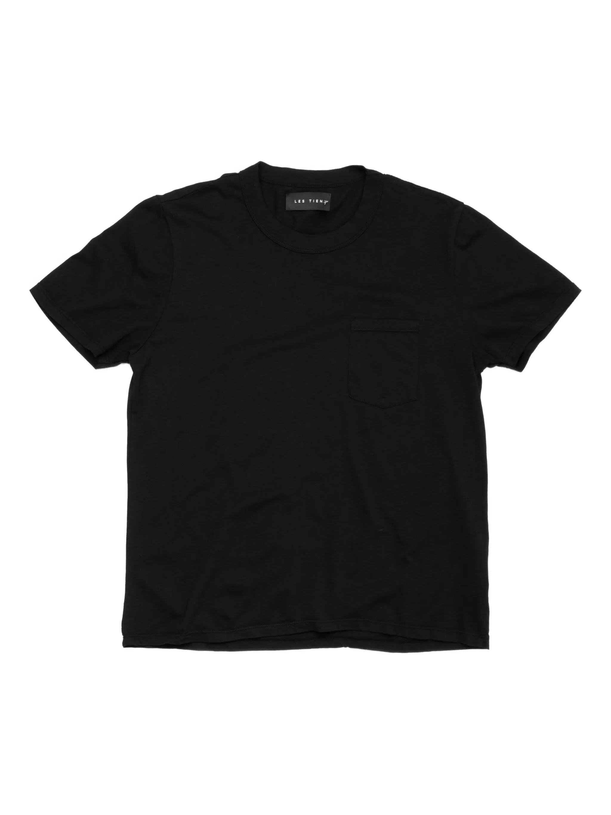 

Футболка с короткими рукавами Les Tien, черный