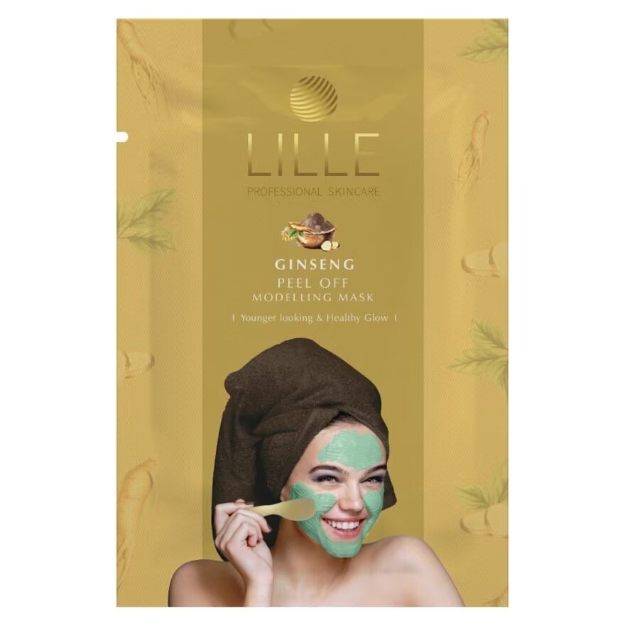 

LILLE PROFESSIONAL SKINCARE Lille Professional Skincare Моделирующая маска-пленка с женьшенем 40 г, Yellow