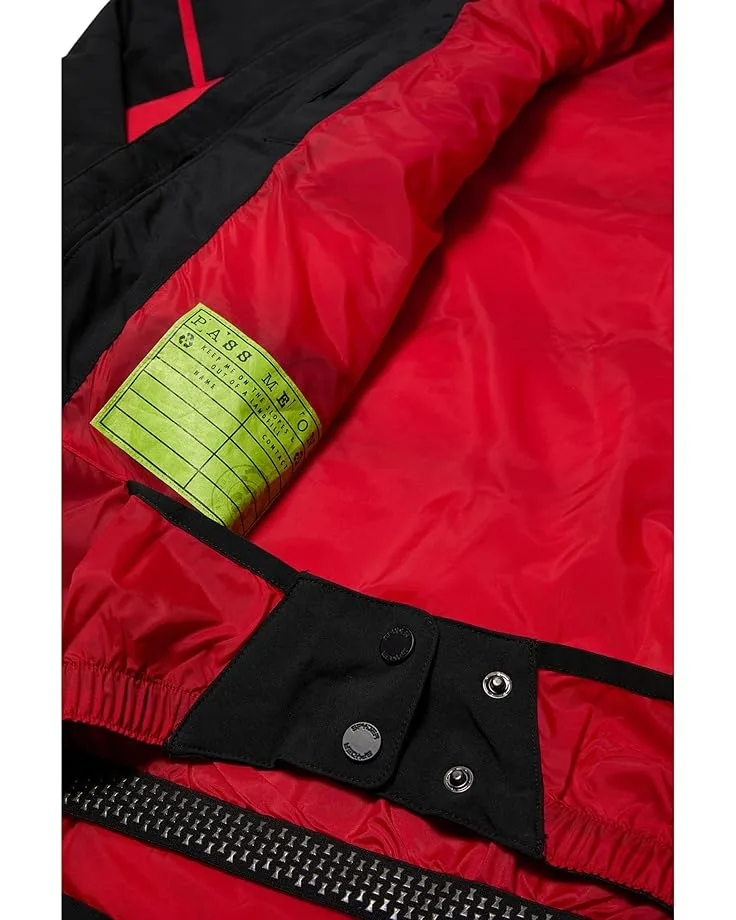 Куртка Spyder Kids Impulse Synthetic Down Jacket (Big Kid), Black/Red — фото 3