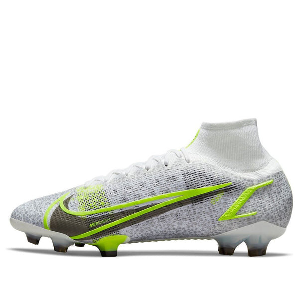 

Кроссовки mercurial superfly 8 elite fg 'white volt' Nike, белый