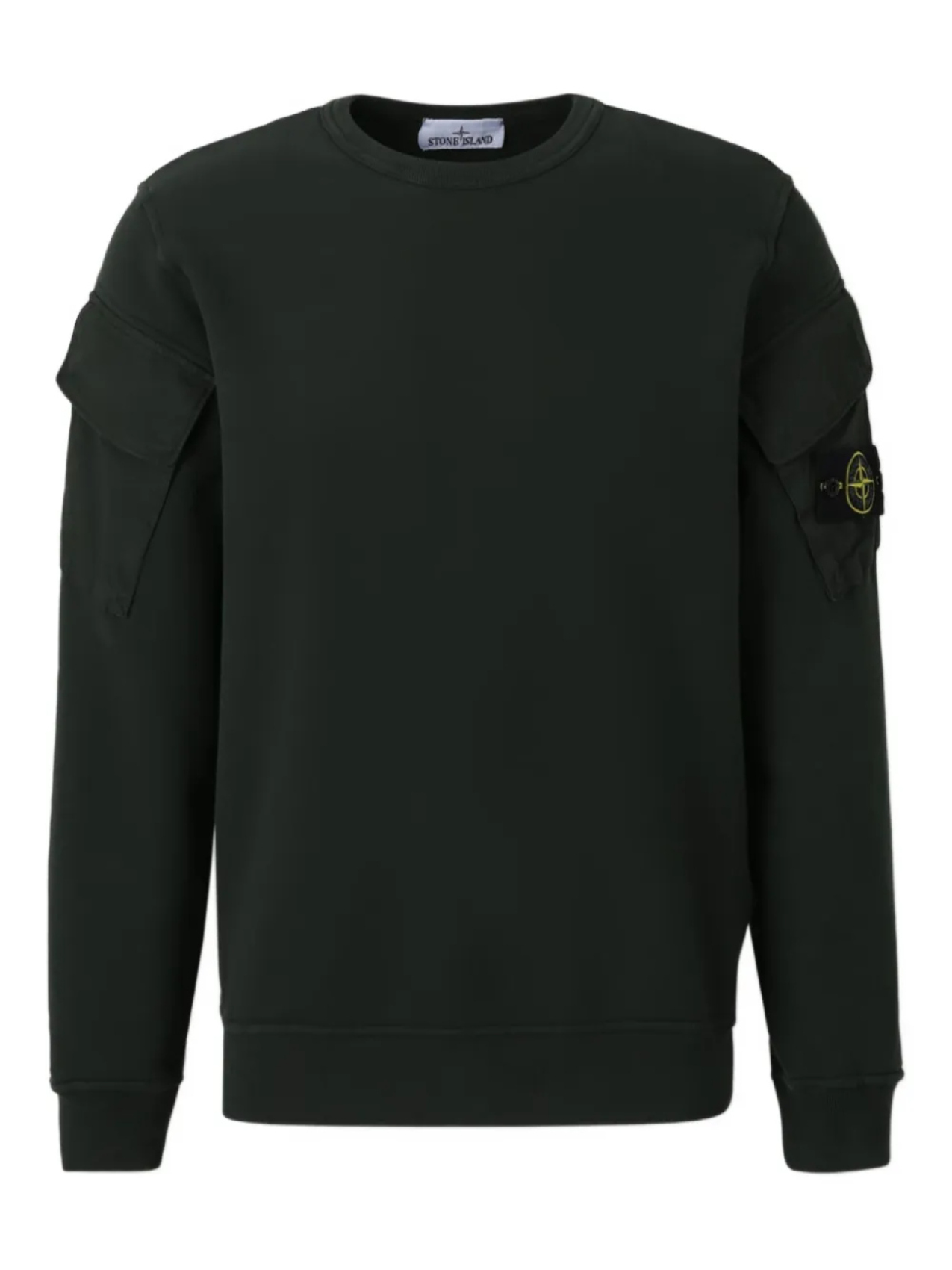 

Толстовка с принтом «Можжевельник» Stone Island, черный