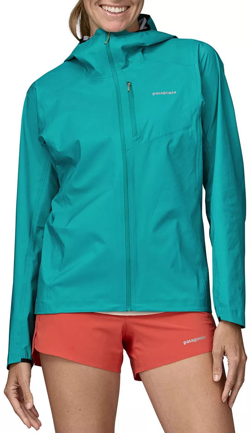 

Женская куртка-борцовка Patagonia на подкладке Storm Racer, цвет Subtidal Blue