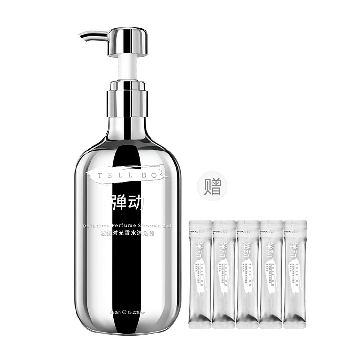 Очищающий гель для душа с ароматом розы 8+minutes, (Youth Sea Breeze Scent) Pora Time Shower Gel 450ml+10ml*5