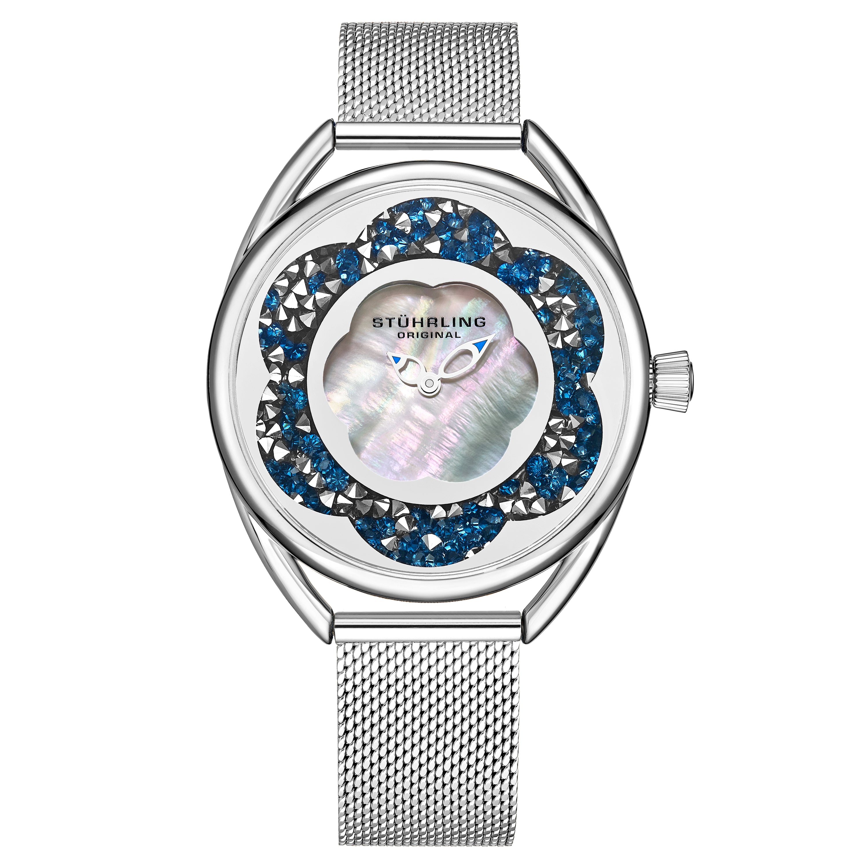 

Часы женские Stuhrling Original, серебряный/синий
