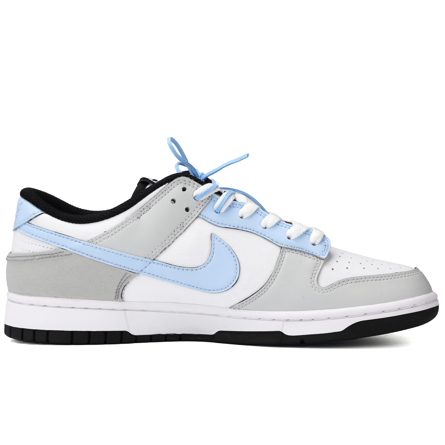Nike Кроссовки для скейтбординга Dunk First Love Audio Abrasion Resistant Low top Unisex Blue Gray — фото 3
