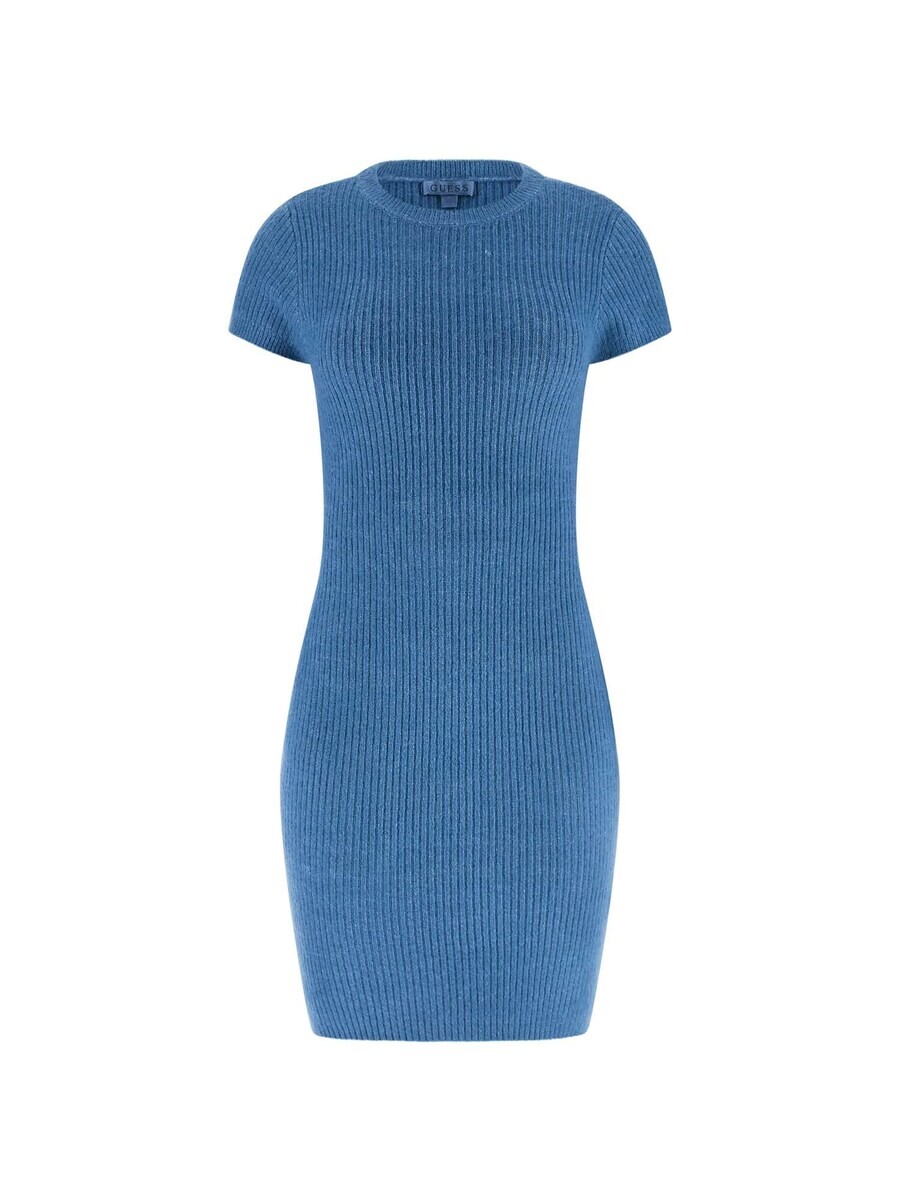 

Вязаное платье GUESS Knitted dress, пятнистый синий