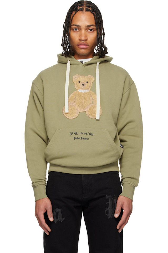 

Palm Angels Зеленая толстовка с надписью «помни о...», Зеленый, Palm Angels Зеленая толстовка с надписью «помни о...»
