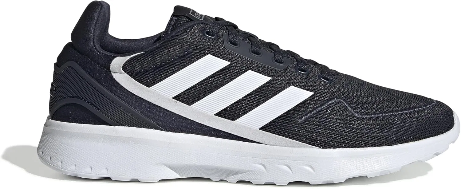 Мужские беговые кроссовки Adidas Nebzed Cloudfoam Lifestyle, Blue Legend Ink Ftwr White Dash Grey — фото 2